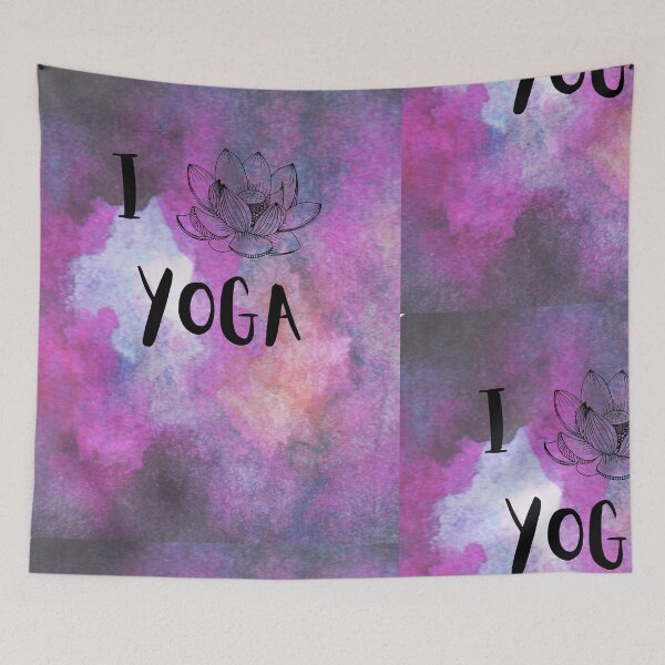 Item preview, I Love Yoga! designed and sold by Mamalia.
