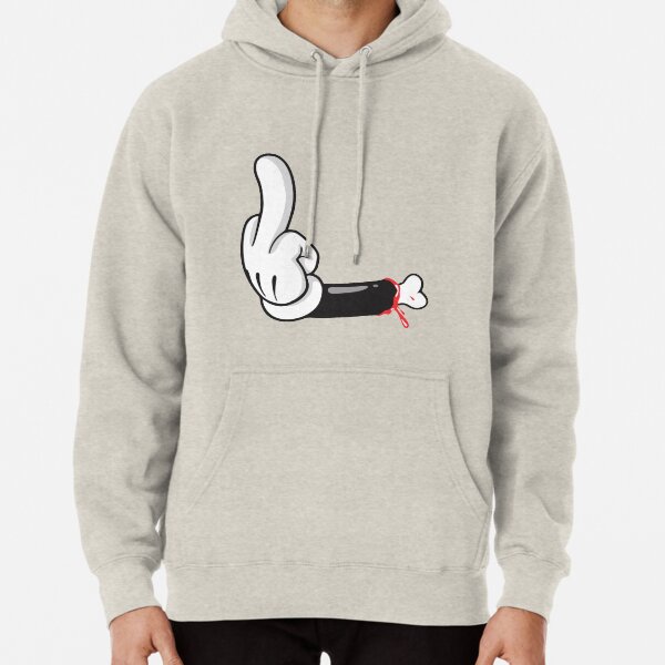 Mickey Mouse Hand Hoodies Sweatshirts for Sale Redbubble