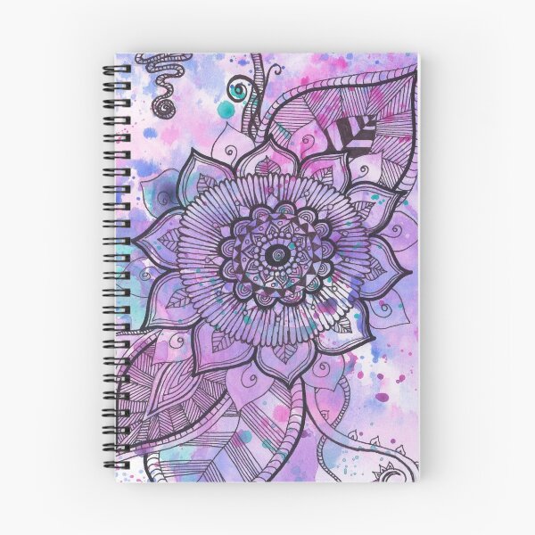 Item preview, Purple Mandala Flower designed and sold by Becca Douglas.