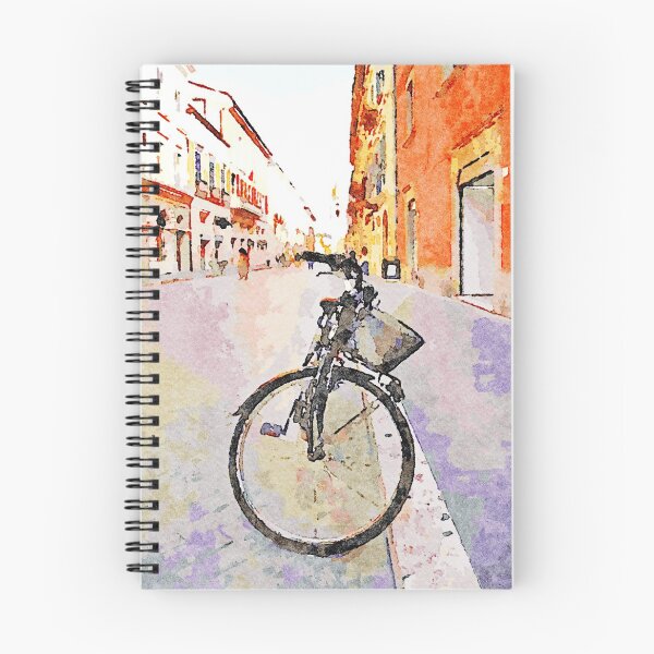 Item preview, Teramo: bicycle in the street designed and sold by Giuseppe Cocco.