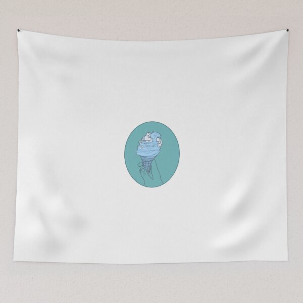 Item preview, Arendelle Aqua Ice Cream Cone designed and sold by stickersisters0.