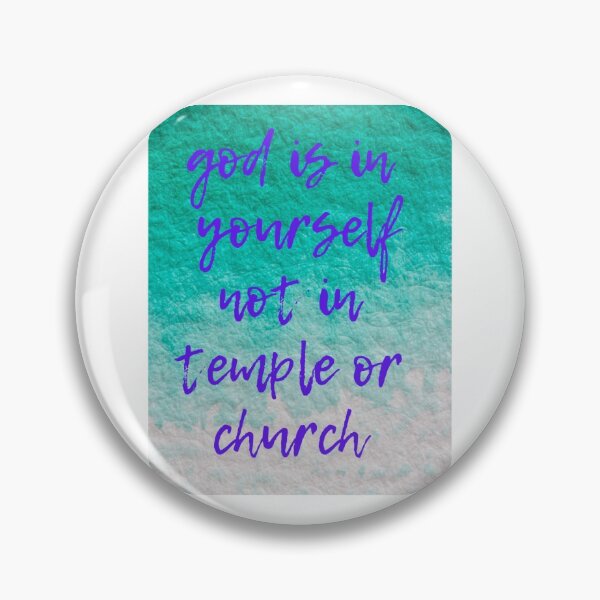 Artikelvorschau, "Party-T-Shirt" Gott ist du selbst nicht im Tempel oder in der Kirche ", redbubble.com entworfen und verkauft von Bhaskaran Parakkottil.