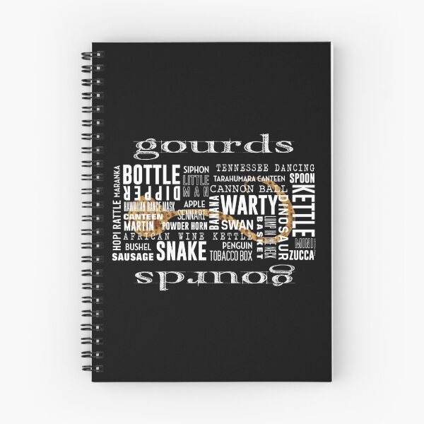 Item preview, Gourd Typography 2 (Dark Background) designed and sold by Subwaysign.