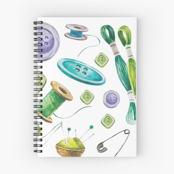 Item preview, Watercolor Sewing Set designed and sold by LidiaP.