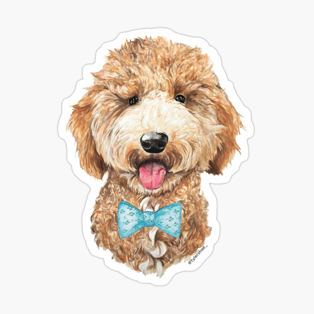 goldendoodle tie