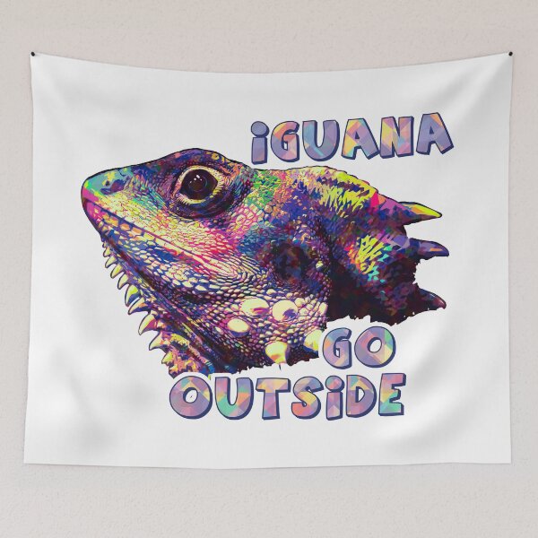 Item preview, Funny Iguana Iguana Go Outside designed and sold by Give Me that Pencil.
