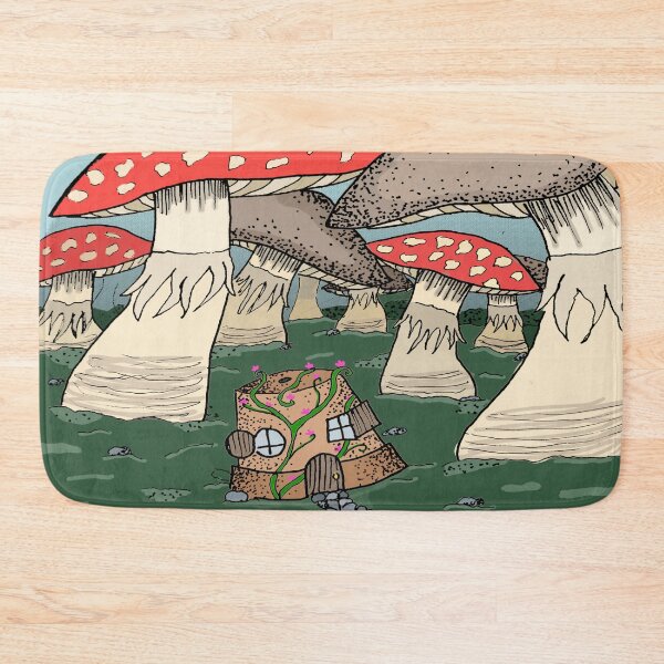 Item preview, Mushroom forest Fiary House designed and sold by OwenJaneArt.