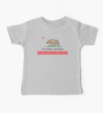 Vintage California Flag Baby Tee