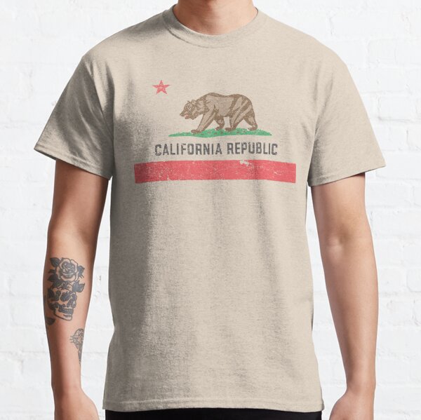 Vintage California Flag Classic T-Shirt