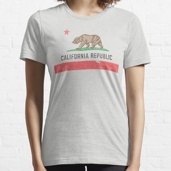 Vintage California Flag Essential T-Shirt
