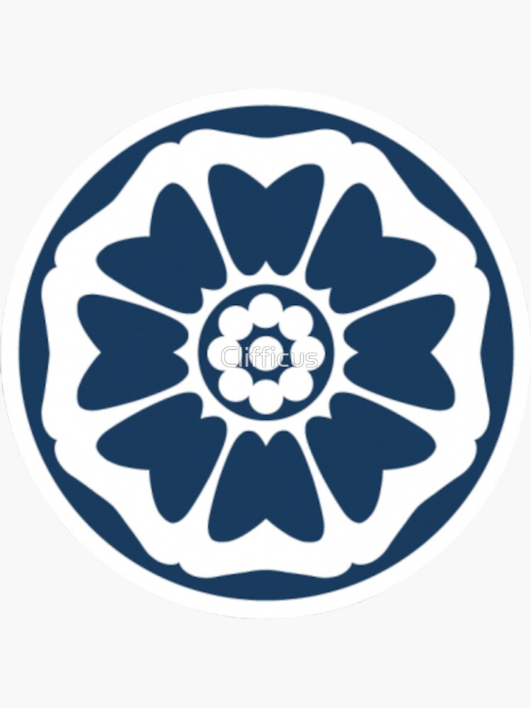 Symbol: Order of the White Lotus&quot; Sticker for Sale by Clifficus 