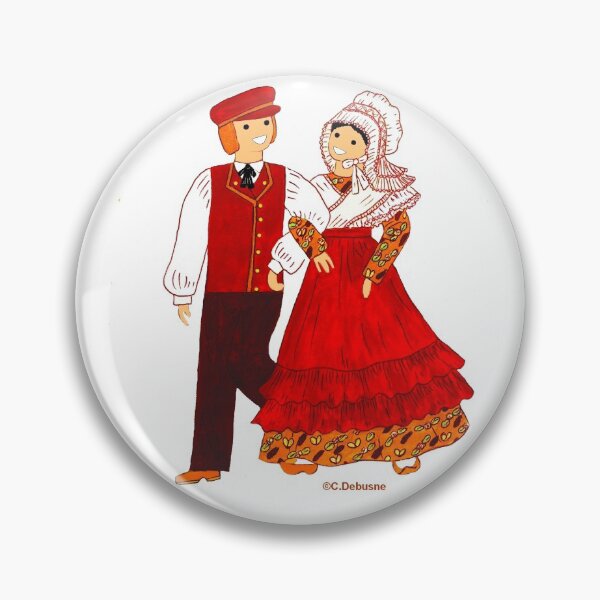 Item preview, Champagne-Ardennes Costumes, France designed and sold by Catherine Debusne.