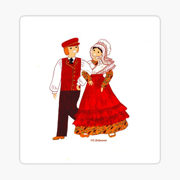 Item preview, Champagne-Ardennes Costumes, France designed and sold by Catherine Debusne.