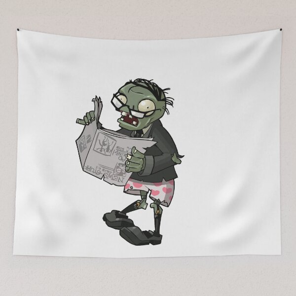Item preview, Zombie Grandpa Reading Newspaper designed and sold by ozumdesigns.
