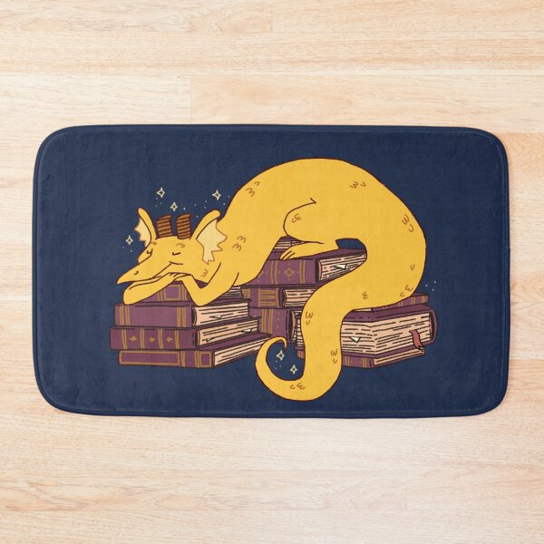 Item preview, Dragon Asleep on Books designed and sold by Kirstendraws.
