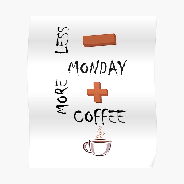 Coffee Svg Posters Redbubble