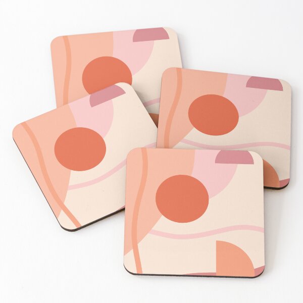 Item preview, abstract peachy pattern designed and sold by Jaz-ai.
