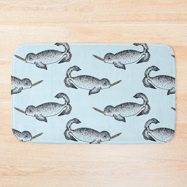 Item preview, Arctic Baby Narwhal Drawing  designed and sold by Michelebuttons.