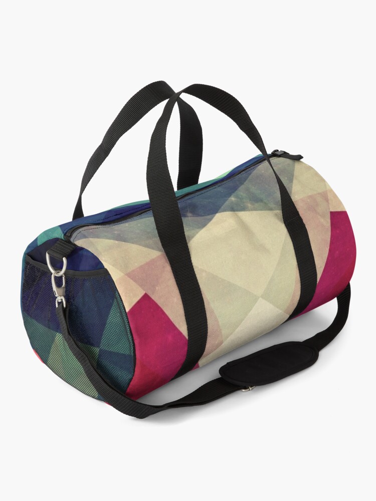 Download "Meet me halfway" Duffle Bag by VessDSign | Redbubble