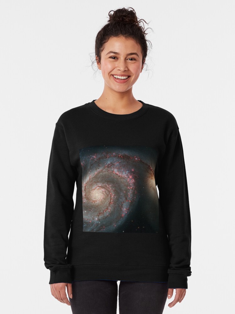 Alternate view of Galaxy Evolution Cosmology Pullover Sweatshirt