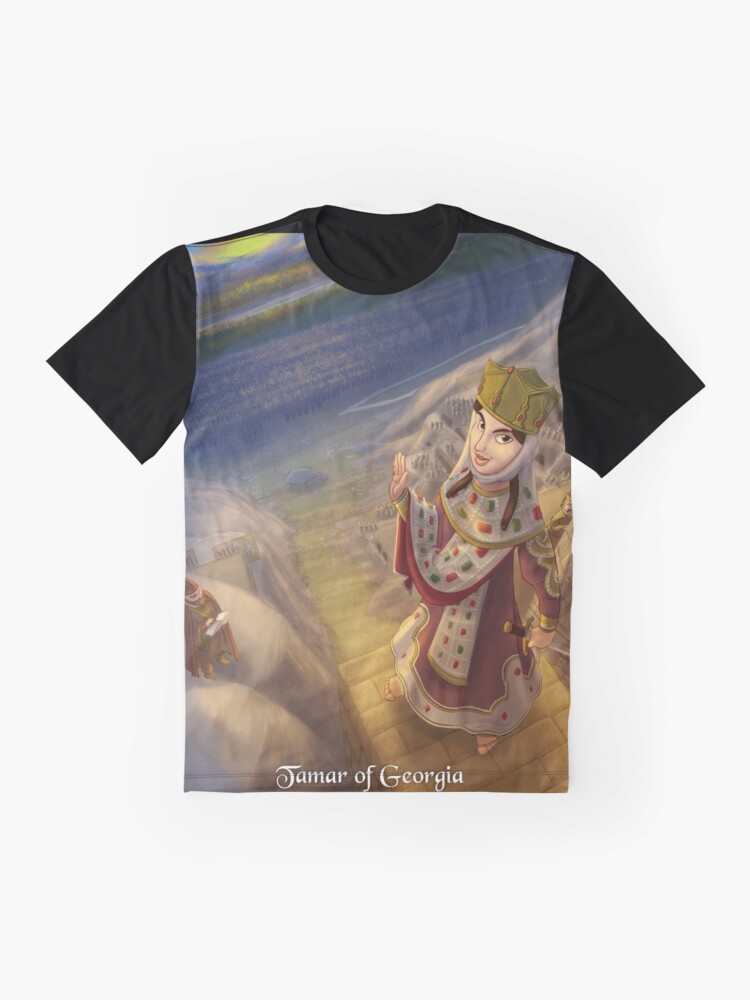 Alternate view of Tamar of Georgia - Rejected Princesses Graphic T-Shirt