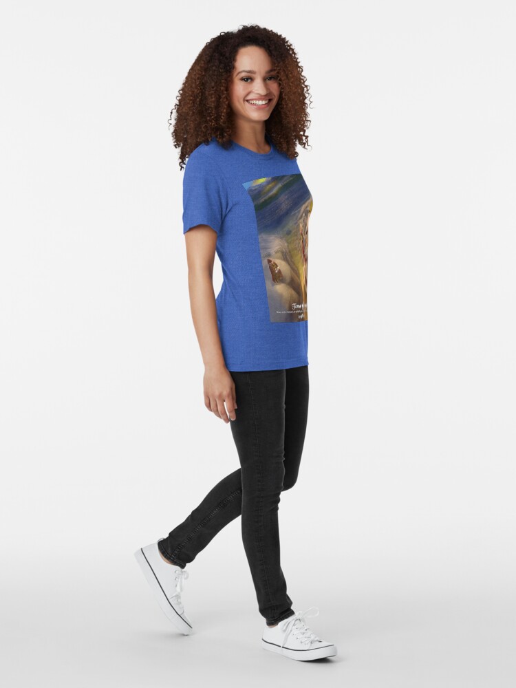 Alternate view of Tamar of Georgia - Rejected Princesses Tri-blend T-Shirt