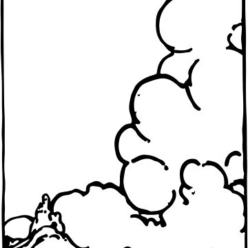 Tarot Journal Sticker Set — Upside Down Clouds