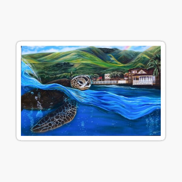 Honu Hale Sticker