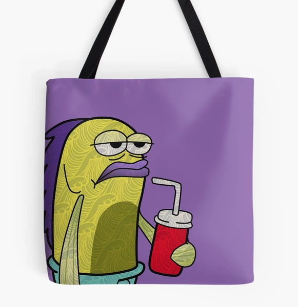 Spongebob Square Pants Large Tin Tote