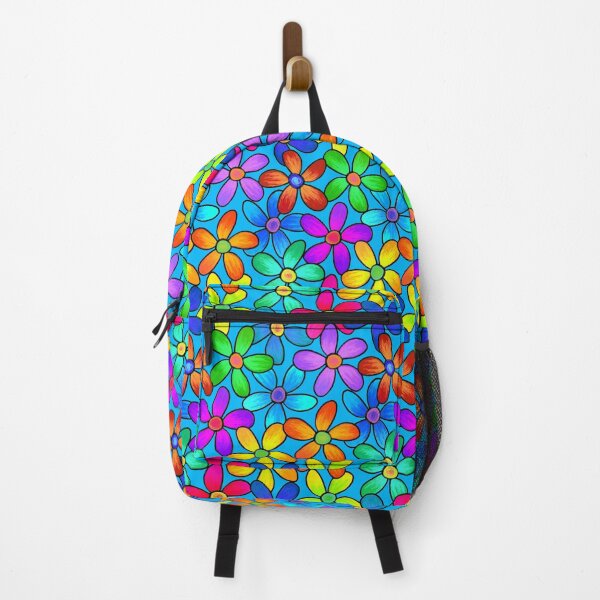 Item preview, Colorful Hand Drawn Flower Pattern // Version 2 designed and sold by Elsy's Art.