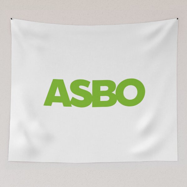 Item preview, ASDA ASBO (Green on White) designed and sold by Fox Newton.