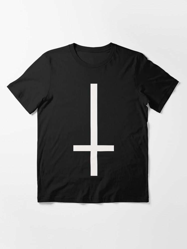 upside down cross t shirt