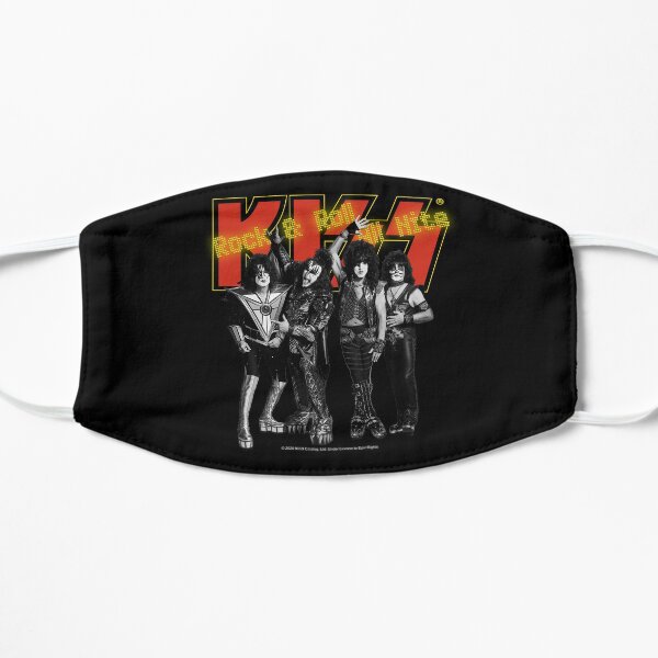 KISS - Rock & Roll All Nite - Full Up Yellow and Red Mask