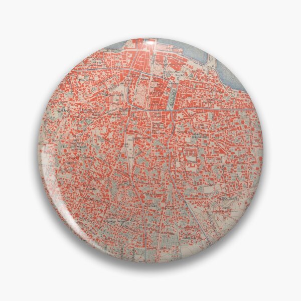 Item preview, Vintage Map of Beirut Lebanon (1922) designed and sold by BravuraMedia.