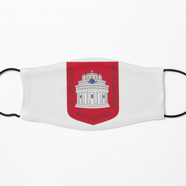 Coat of Arms of Ávila, Spain Kids Mask