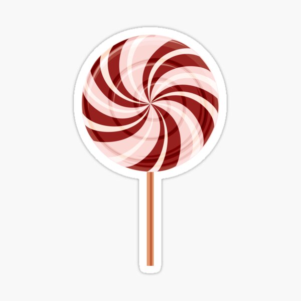 Chocolate Lollypop Sticker