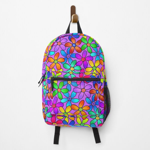Item preview, Colorful Hand Drawn Flower Pattern // Version 3 designed and sold by Elsy's Art.