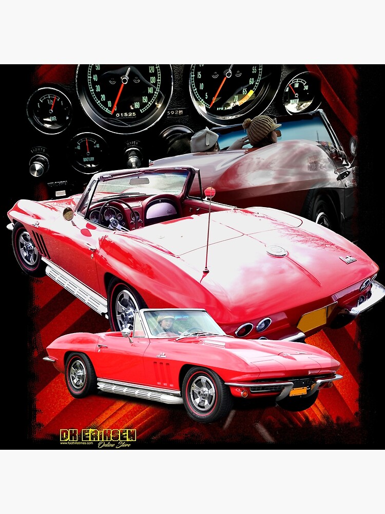 Corvette Classic 1966 by DKEriksenArt