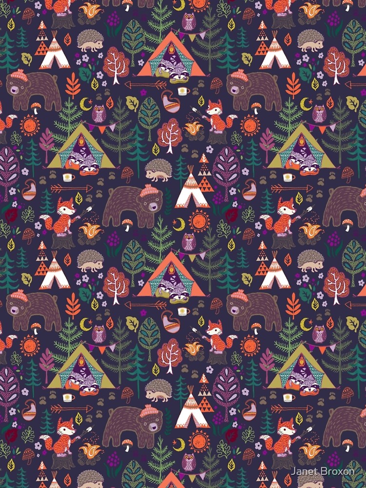 Woodland Animals Campout by jbroxon