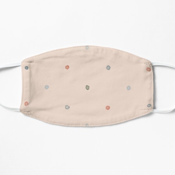 Watercolor Polka Dot Mask