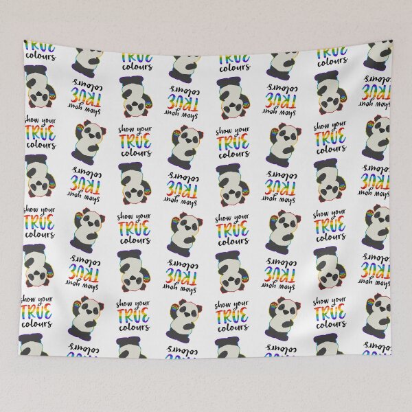 Item preview, Gay Pride Panda designed and sold by LottieLouArt.
