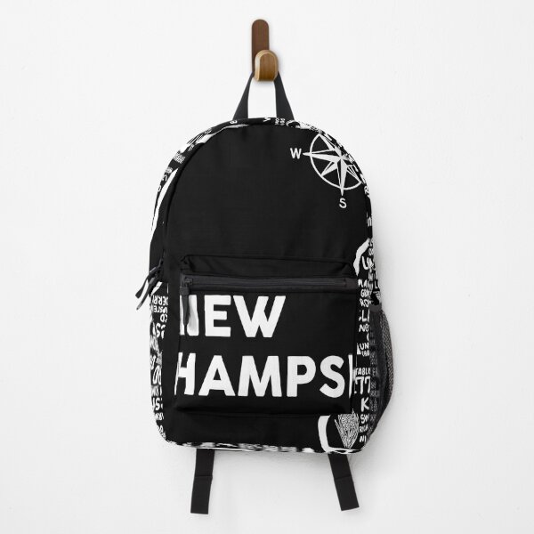 Item preview, New Hampshire Map designed and sold by fiberandgloss.