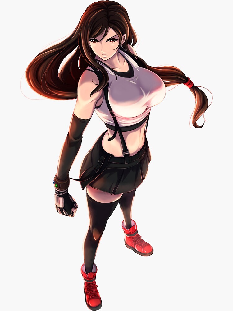 Final Fantasy 7 Remake Tifa Lockhart Anime Sticker For Sale By Miroteiempire Redbubble