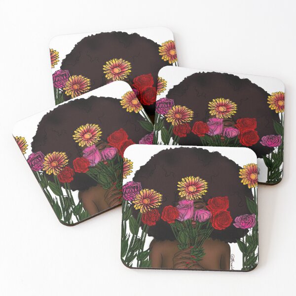 Item preview, FLORES DE MUJER NEGRA designed and sold by NoireFeline.