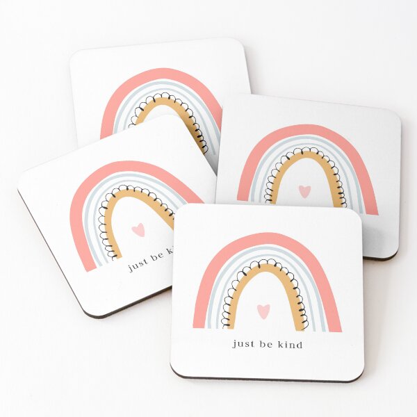 Item preview, Just Be Kind Rainbow Art designed and sold by anabellstar design co.