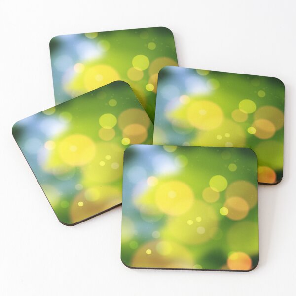 Item preview, green bokeh designed and sold by Balasoiu Claudia.