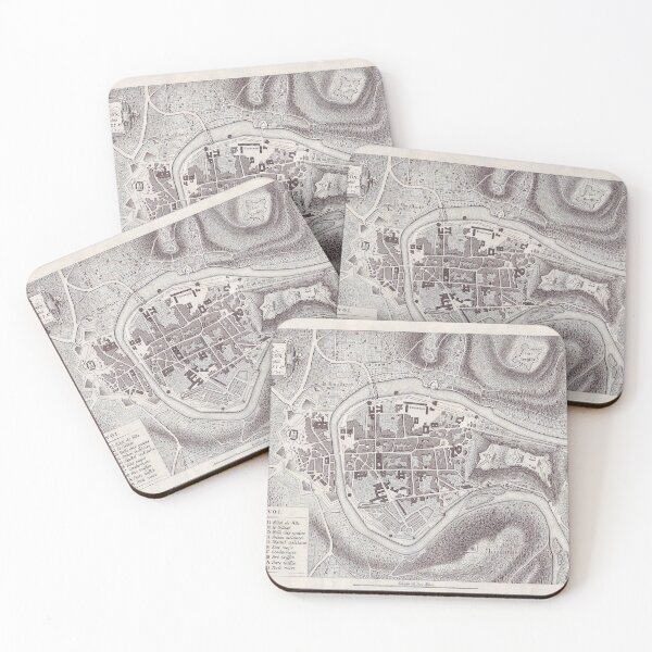 Item preview, Vintage Besancon France Map (1842) designed and sold by BravuraMedia.