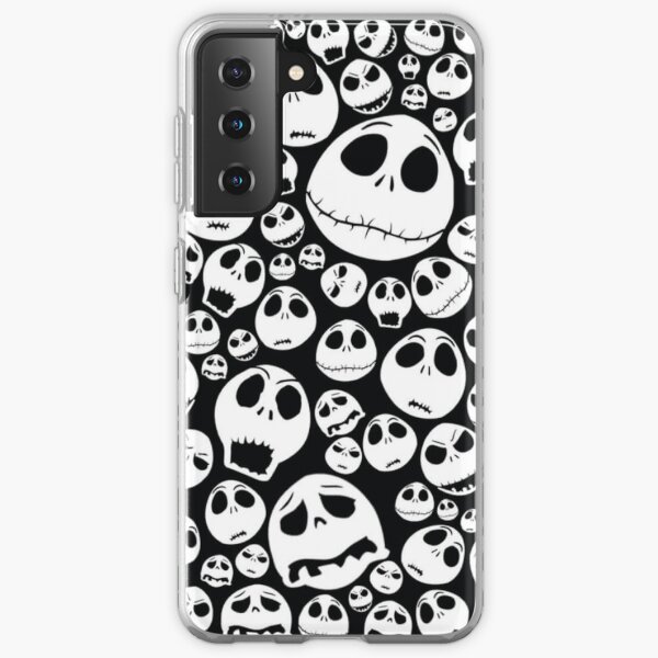 Jack Skellington Pesadilla antes de Navidad Funda blanda para Samsung Galaxy