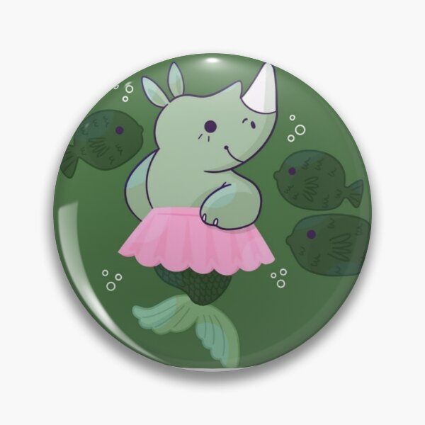 Item preview, Rino mermaid designed and sold by Galaxydiamond.