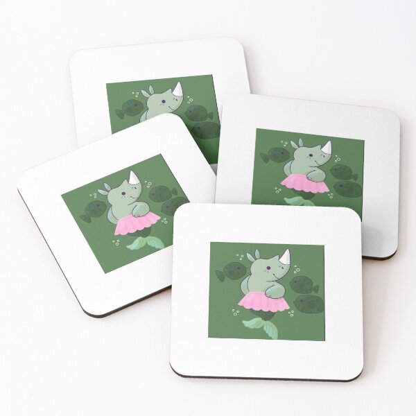Item preview, Rino mermaid designed and sold by Galaxydiamond.
